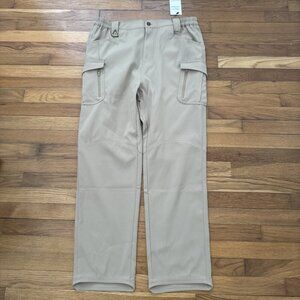 Flex Camo Tactical Series Men's Stretch Cargo Pants Khaki Size XL x 30